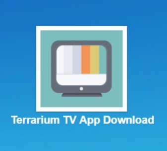 For all entertainment lovers, terrarium tv app is definitely a feast. Terrarium TV - Appplaystore