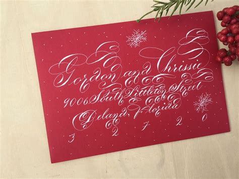 And if by some chance your christmas cards arrive a few days after christmas just know that your recipients will still feel the love and joy from your greeting. christmas holiday card ideas calligraphy3 | Christmas holiday cards, Custom wedding stationary