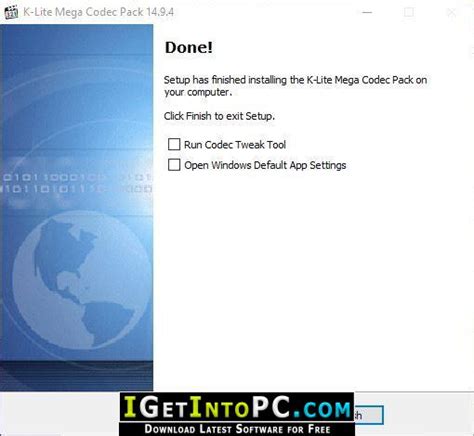 Not only does it include codecs, but it also includes some programs to configure the audio and video compression parameters. K-Lite Mega Codec Pack 14.9.8 Free Download