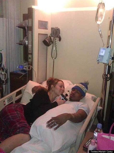 Nick and alyssa have kept their relationship fairly private. Mariah Carey Plays Nurse As Hubby Nick Cannon Recovers ...