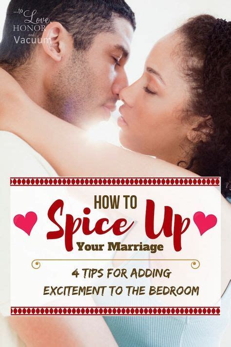 You will be extraordinarily remunerated. Spice Up Your Marriage! Fun and Clean Ways to Make ...