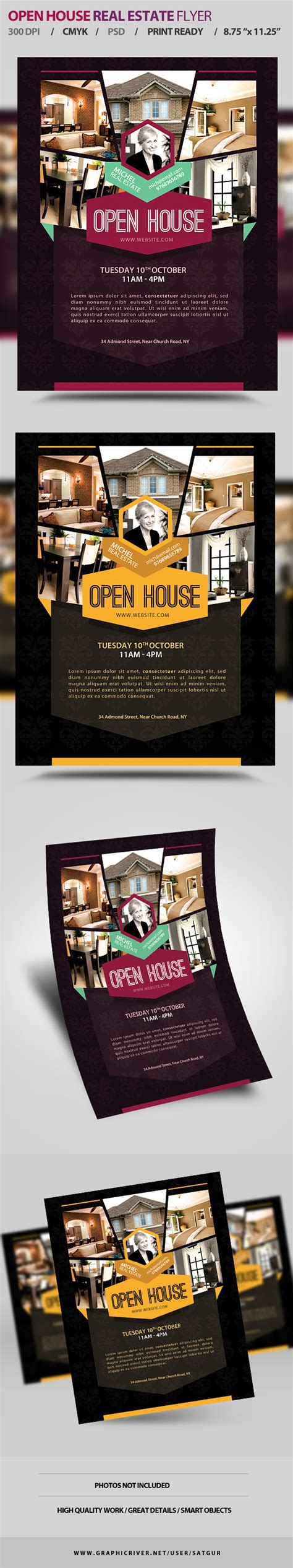 Maybe you would like to learn more about one of these? Open House Real Estate Promotion Flyer on Behance