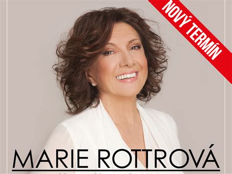 Marie rottrová — kosmický sen. Marie Rottrová už naživo vo štvrtok v Bratislave!