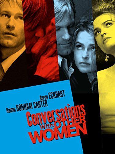 You break up, you grieve, you get bored of grieving, and then you finally move on, bonham carter told the publication. Conversations With Other Women Prime Video ~ Helena Bonham ...