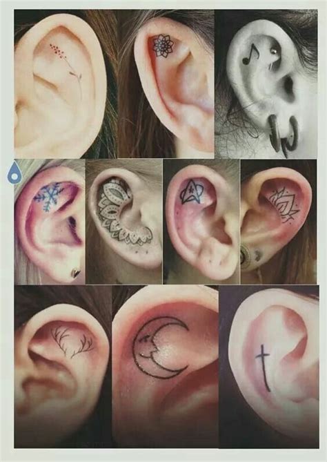 Behind the ear tattoos can be painful, but how much they hurt depends on different factors. Pin von Siniora Angelova auf Future sins | Ohr tattoo ...