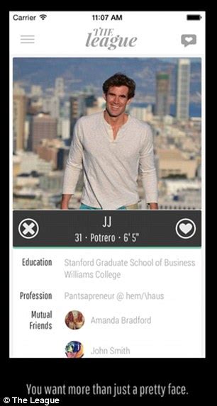Thus, the members of the league dating app can search for a match and filter ethnicity, height, and education level. Dating app The League blocks colleagues and Facebook ...