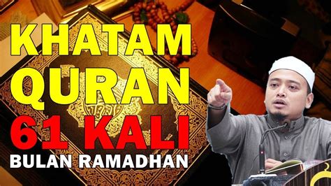 Check spelling or type a new query. Ustaz Wadi Anuar Terbaru SPECIAL Ramadhan - Kisah Khatam ...