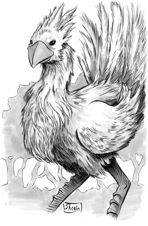 Make sure this is what you intended. INKTOBER DAY 11: Final Fantasy: Chocobo by Shono on DeviantArt