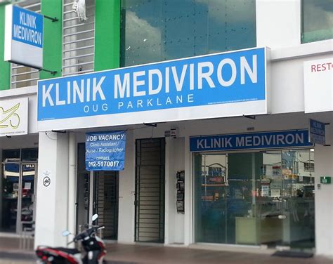 No.20 jalan 1a/27a seksyen 1 wangsa maju, petaling jaya, 53300, malaysia. Klinik Mediviron OUG Parklane in Taman OUG, Malaysia ...