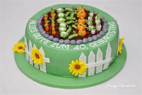 Geburtstag geburtstag kuchen dekorieren mädchen kuchen pudding. Jennys Backwelt: Eine weitere Gartentorte