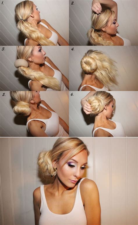 It all started with the one and only , pinterest where avery found the 1 picture that didn. Easy Bun Tutorial | Beauty Zone | Hair bun tutorial, Hair ...