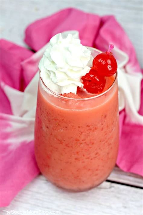 Add the pink lemonade, ice cream, frozen strawberries, vodka, rum & ice to your blender. Pink Panties Recipe (with Vodka) - The Soccer Mom Blog