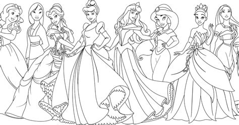 Do your kids love all things disney? Princess Coloring Pages | Munchkins and Mayhem