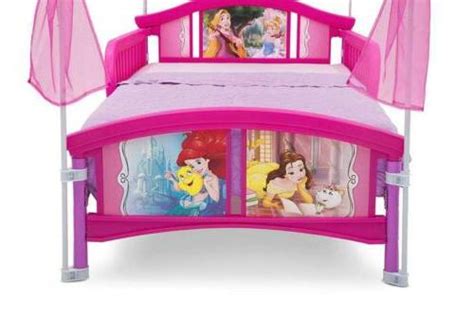 ✅ browse our daily deals for even more savings! Delta Children Canopy Toddler Bed, Disney Princess