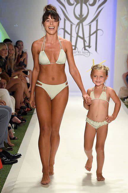 Want to discover art related to teenangels? Little girls model bikinis on runway for Hot as Hell swimwear