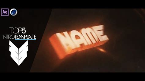 Don't limit your creativity by using after. TOP 5 Intro Template #27 Cinema4D,After Effects CS4 + Free ...