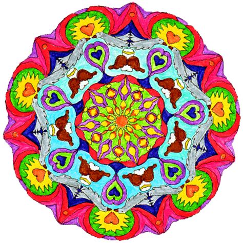 Et pour cause, ici tu trouveras des centaines de mandalas à imprimer et à colorier. mandala du printemps à colorier - Tali Bellule Lilibeth ...