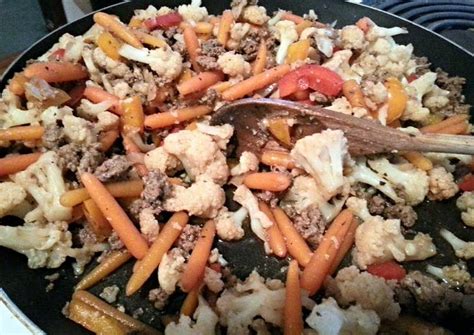 This hearty ground beef stew is a simple combination of lean ground beef, potatoes, and carrots. Recipe for Delicious low calorie soy sauce cauliflower and ...