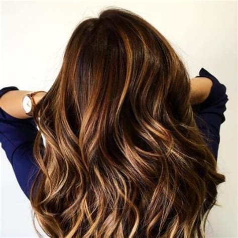 Make your hair a bit darker and forget about frequent touch ups. 55 Fashionable Ideas for Brown Hair with Blonde Highlights ...