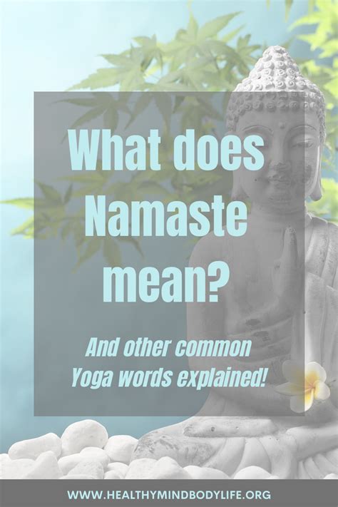 Free delivery and returns on ebay plus items for plus members. What does Namaste mean? | Yoga terms, Namaste meaning ...