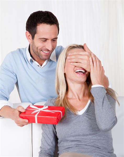 We did not find results for: Man Giving His Wife A Surprise Gift Stock Image - Image of ...