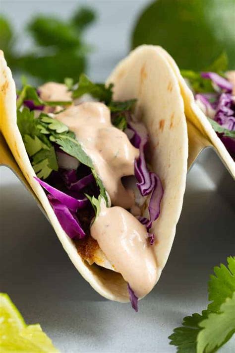 Fish tacos aren't complete without fish taco sauce! Best Fish Taco Sauce Recipe | Sauce Fanatic