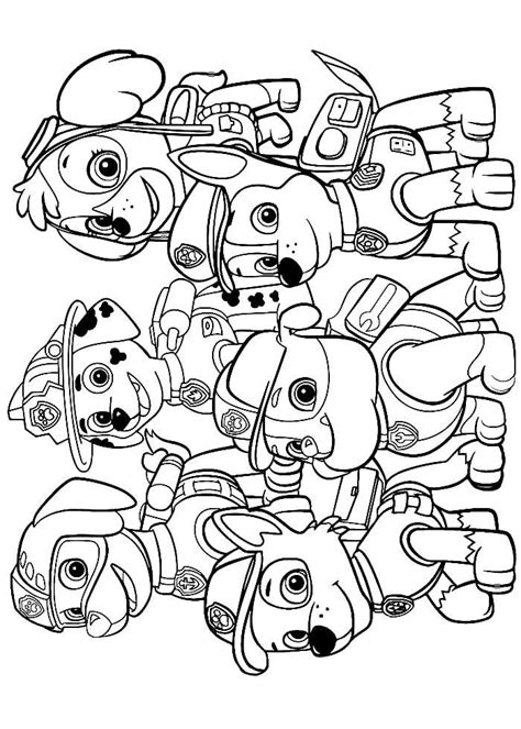 Paw patrol is vivid and colorful animated series about an enterprising and active boy named ryder and his squad of faithful pups. Paw Patrol Happy Birthday Coloring Page - youngandtae.com in 2020 | Birthday coloring pages ...