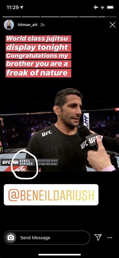 Публикация от beneil khobier dariush (@beneildariush). Beneil Dariush representing the Assyrian flag in his post fight interview! : Assyria