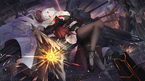 A page for describing characters: Graf Zeppelin Azur Lane : animelegwear