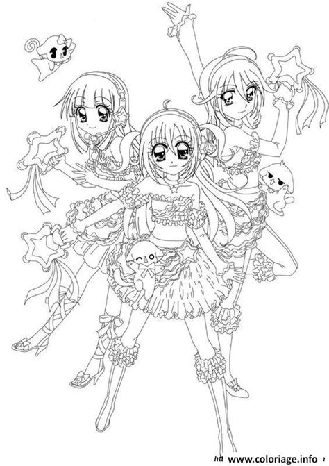 Dessin a imprimer fille bff : Coloriage Manga 125 Dessin Manga à imprimer