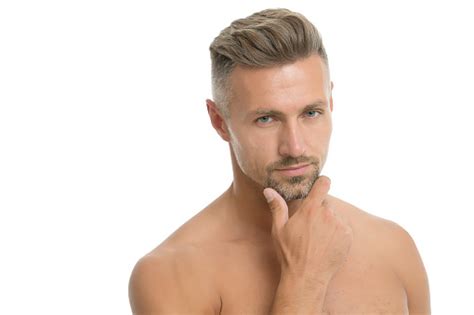 15 most attractive men's hairstyles that women love. Man Attractive Well Groomed Facial Hair Barber Shop ...