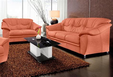 The sofa is optionally available with a bed function so that you can also use it as a comfortable bed. sit&more Polstergarnitur, Primabelle oder Softlux (2-tlg ...