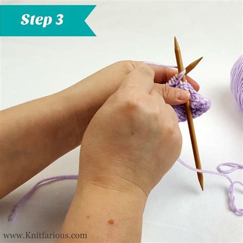 When your pattern has the purl stitch before your yarn over, then a knit stitch: Knitting 101: How to Knit the Purl Stitch | Knitfarious ...