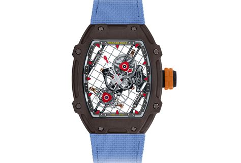 De polshorloges zijn uiterst licht en schokbestending. Entre art et sport, le cœur de Richard Mille balance - FHH ...