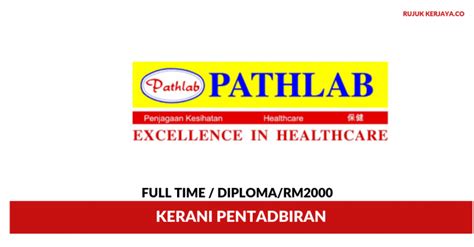 Established in 1952, the pathlab group is one of the largest medical testing group in the region. Jawatan Kosong Terkini Pathology & Clinical Laboratory ...