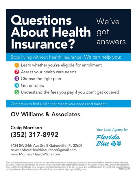 Additionally, these workers generally don't have traditional avenues to group health insurance (i.e. Self-employed? Employer not offering benefits? We can help in finding you a health ins ...