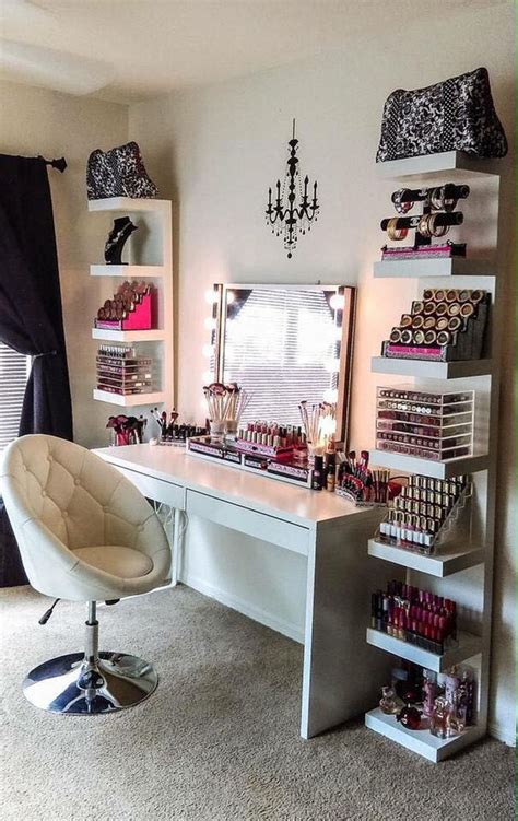 It can be hard thinking of ways to spice up your relationship. 40 Fancy Make Up Storage Ideas 1 | Home decor, Glam room ...