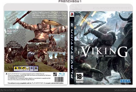Battle for asgard feels more like a collection of concepts rather than an actual game. Viking: Battle for Asgard PlayStation 3 Box Art Cover by ...