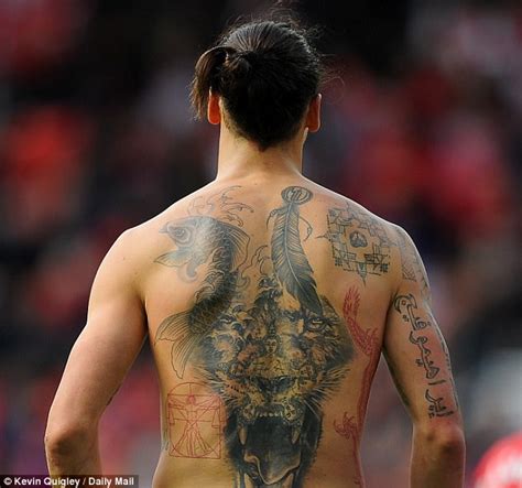 This six foot and five inches striker has played for many clubs which included milan, barcelona, juventus, ajax and many others in his senior career which started from. Ibrahimovic Tattoo Back / Zlatan Ibrahimovic introduces ...