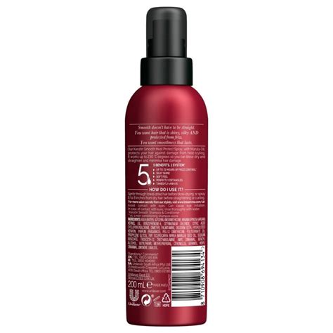 Tresemme heat protectant keratin spray. Buy TRESemme Hair Heat Protection Spray Keratin Smooth 200ml