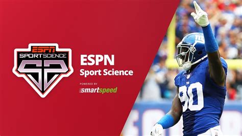 But what is sportscenter without sports? ESPN Sport Science - Jason Pierre-Paul and SMARTSPEED ...