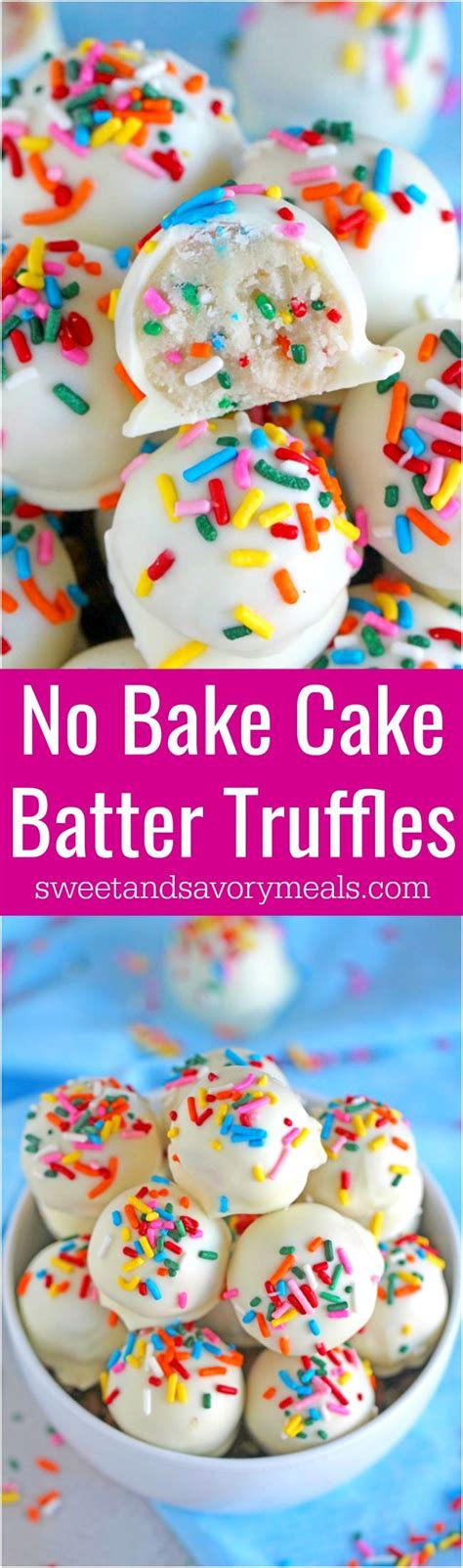 These i have not tried yet but have made red velvet cake truffles which you can find my red velvet cake truffle recipe listed under my recipes. No Bake Cake Batter Truffles | Recipe | Cake batter ...
