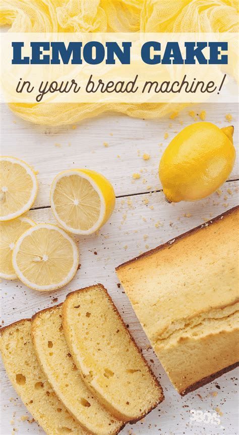 Program for basic white bread (or for whole wheat bread, if your machine has a whole wheat setting), and press start. Lemon Cake Bread Machine | Recipe in 2020 | Bread machine ...
