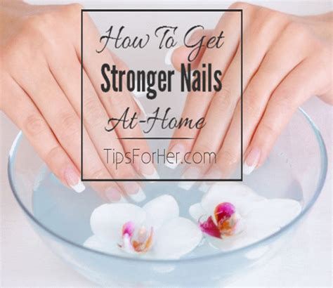 Hydrolyzed wheat protein and calcium chemically react with the protein in your nails to make them harder. How to Get Stronger Nails At Home | Homemade nail strengthener, Strong nails, Nail strengthener
