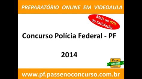 O novo concurso da polícia federal foi autorizado. Concurso Polícia Federal - PF - Escrivão e Perito - YouTube