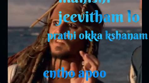 Captain jack sparrow whatsapp status from pirates of the caribbean in tamil. Jack sparrow telugu dialogue what's app status - YouTube