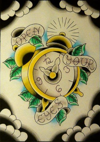 Alarm clock regular alarm clock:version 1. Alarm Clock by xLennyx on deviantART | Vegan tattoo, Alarm ...