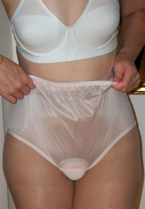 Pink satin blouse, satin half slip, black satin panties. Panty With Pad Mature Pic - Retro Porn Tube