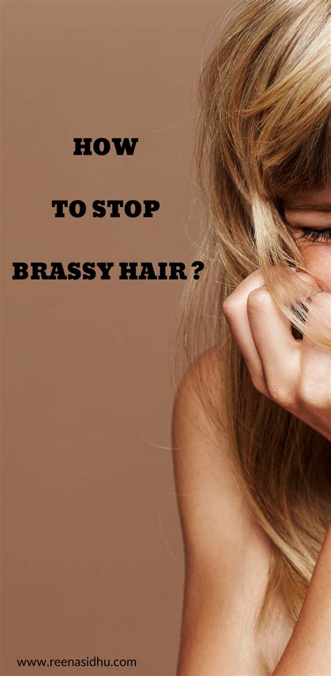 You may want to wash it every day or every few days, depending on your hair. How To Get Rid Of Brassy Hair With Vinegar in 2020 ...