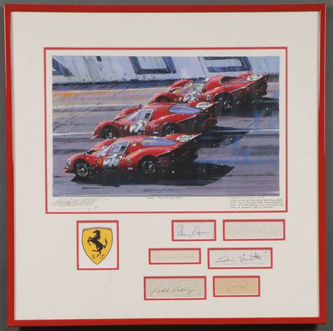 Check spelling or type a new query. Sold Price: 1967 DAYTONA 24 HOURS PAINTING & WINNING SIGS - July 2, 0119 10:00 AM CDT